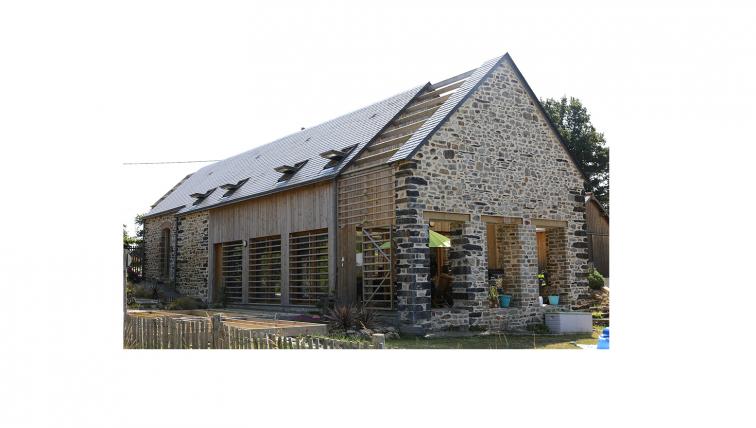 cfarchitecture ille et vilaine 35 ossature bois réhabilitation pierre architecture contemporain