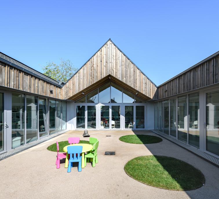 MAM Auvers-le-Hamon 72 Sarthe Paille Bois Construction cf.architecture architecture chantier