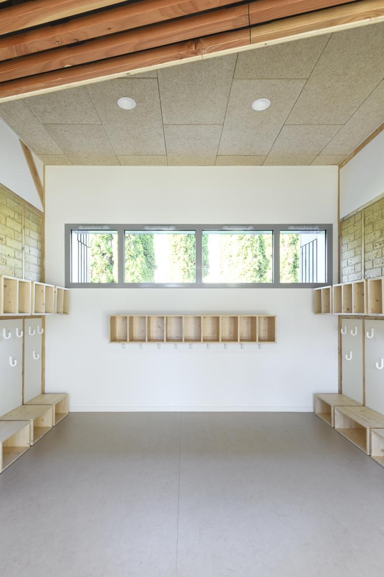 Vitré accueil périscolaire cf architecture terre crue bois écologie construction ar ruskenn