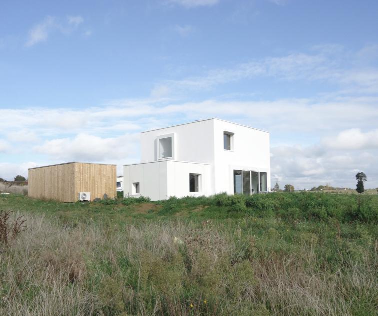 cf architecture ille et vilaine 35 maçonnerie blanc architecture contemporain 